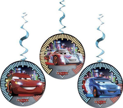Picture of CARS DANGLING CUT OUTS - 3PK